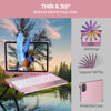 Picture of Touchpad Keyboard Case for iPad Pro 11 4th/3rd/2nd/1st Gen, iPad Air 5th/4th Generation 10.9'', 360° Rotatable & Pencil Holder, Case with Trackpad Keyboard for iPad Pro 11,iPad Air(Rose Gold)