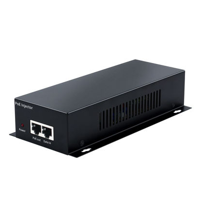 Picture of SODOLA 90W Gigabit PoE Injector,IEEE 802.3af/at/bt Compliant,1000Mbps, Plug & Play, Desktop/Wall-Mount Support, Metal Housing, Distance Up to 100 Meters (328 ft.) Gigabit PoE Injector