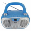 Picture of JENSEN CD-485-BL CD-485 1-Watt Portable Stereo CD Player with AM/FM Radio (Blue)