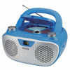 Picture of JENSEN CD-485-BL CD-485 1-Watt Portable Stereo CD Player with AM/FM Radio (Blue)