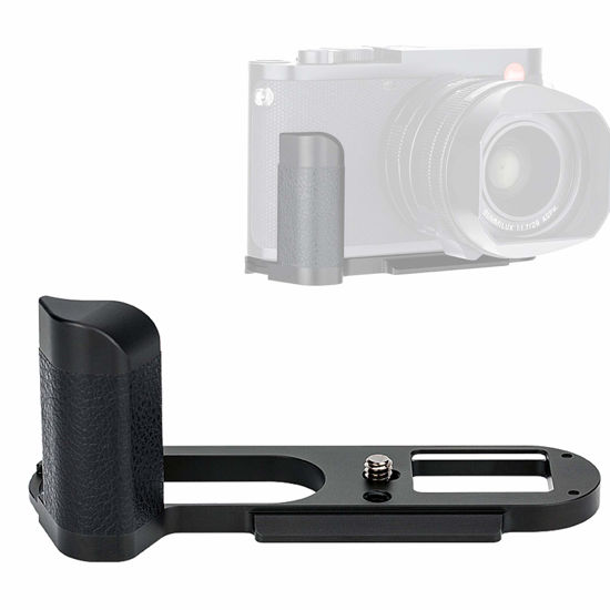 Picture of JJC HG-Q2 Leica Q2 Hand Grip, Arca Swiss Type Quick Release QR, Anti Slip Metal Holder Hand Grip, Aluminum Aloy, Compatible with Leica Q2, Replaces Leica 19540 handgrip