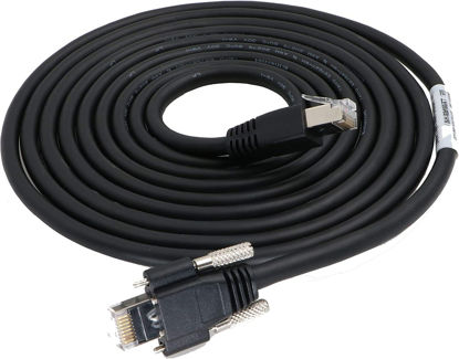 Picture of Alvin's Cables GigE Cat6 S STP Cable Screw Lock Horizontal RJ45 DrC for Basler Cameras 5M