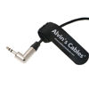 Picture of Timecode-Out-Cable for Sound-Devices|Tentacle-Sync Time-Code from 5-Pin-Male Right-Angle to 1/8"|3.5mm TRS 6Inch|15CM Alvin's Cables