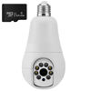 Picture of ARMIDO Wireless Light Socket Bulb WiFi Security Camera 360 Degree PTZ Home Camera Floodlight Night Vision Motion Detection 64GB Micro SD Card Included