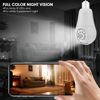 Picture of ARMIDO Wireless Light Socket Bulb WiFi Security Camera 360 Degree PTZ Home Camera Floodlight Night Vision Motion Detection 64GB Micro SD Card Included