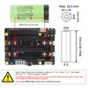 Picture of Geekworm for Raspberry Pi UPS, X728 (Max 5.1V 6A) 18650 UPS & Power Management Board with AC Power Loss Detection|Auto Power On|Safe Shutdown|Battery Capacity Reading|Low Battery Auto Shutdown|Buzzer