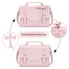 Picture of ECOSUSI Laptop Messenger Bag Women Briefcase 15.6 inch Laptop Satchel Handbags (Pink)