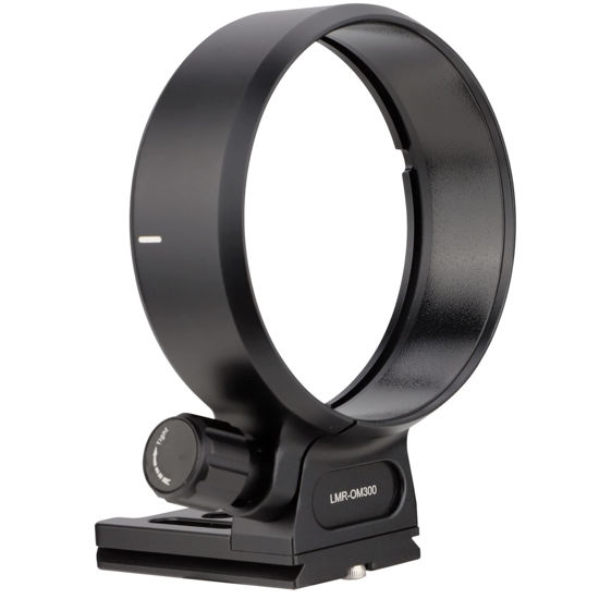 Picture of Haoge LMR-OM300 Lens Collar Tripod Mount Ring for Olympus M.ZUIKO Digital ED 300mm F4.0 is PRO Lens Built-in Arca Type Quick Release Plate