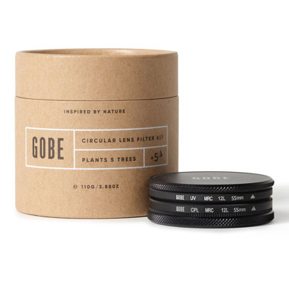 Picture of GOBE - Filter Kit for 55 mm UV + Circular Polarized (CPL) Lens (1Peak)