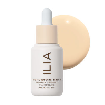 Picture of ILIA - Super Serum Skin Tint SPF 40 | Clinically-Proven, Non-Comedogenic, Vegan, Clean Beauty (Skye ST.5)