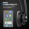 Picture of Wireless Headset, Trucker Bluetooth Headset with Microphone, Wireless Headset for Computer & USB Dongle, Headset with Mic Noise Canceling and Mute Button for PC/Phone/Office/Skype/Zoom/Meeting