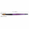 Picture of PANA Pure Kolinsky Hair Acrylic Nail Brush - Round Shape Black Ferrule with Purple Wood Handle (Size 16) - Nail Brush for Acrylic Nail Application, Nail Extension, Manicure Pedicure Salon Beginner and Professional