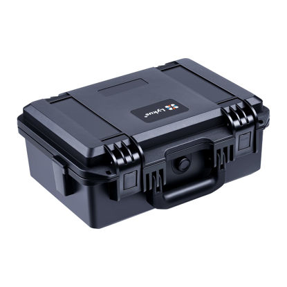 Picture of Lykus HC-3310 Waterproof Hard Case with Customizable Foam Insert, Interior Size 12.99x8.27x5.31 in, Suitable for Pistol, DSLR Camera, Small Drone, Camcorder, Action Camera, and More