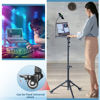 Picture of XCELLENT GLOBAL XG Rolling Projector Stand,Laptop Projector Tripod Stand with Phone Holder,Wheel Lock, Adjustable Height 39 to 63 Inch, Spongy Pads to Protect Projector,Tablets PC113