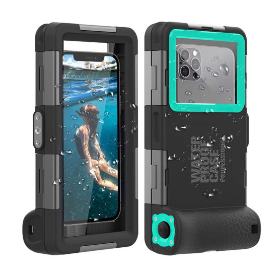 GetUSCart 2nd Gen Universal Phone Waterproof Case for Most of