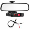 Picture of Radar Mount Mirror Mount Bracket + Mirror Wire Power Cord - Valentine V1 Radar Detector