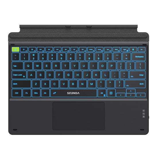 GetUSCart- seenda Surface Pro 8 Keyboard, 7-Color Backlit Keyboard for ...