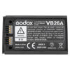 Picture of GODOX VB26A VB26 Rechargeable Li-ion Battery V1 V1-S V1-N V1-C V1-F V1-O Round Head Flash and V860III V860III-S V860III-C V860III-N V860III-O V860III-F AD100PRO Camera Speedlite Speedlight