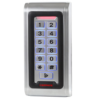 Picture of UHPPOTE Waterproof IP68 Metal Case Stand-Alone Access Control Keypad with Wiegand 26 bit Interface for 125khz RFID Card