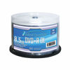 Picture of Optical Quantum 8X 8.5GB DVD+R Double Layer Blank Disc White Thermal Everest Hub Printable, 50 pcs