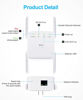 Picture of WiFi Extender Signal Booster for Home - 1200Mbps Wall-Through Strong WiFi Range Extender, 2.4 & 5G Wireless Internet Repeater with Ethernet Port, WiFi Booster Up to 3000 Sq.ft Full Coverage