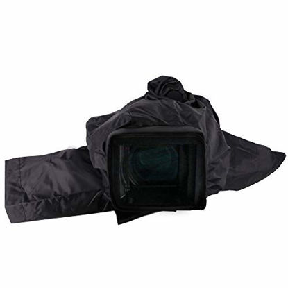 Picture of CamRebel Rain Cover for FS7 FS7MK2 HVR-HD1000C URSA Alexa Camcorders (L, Black)