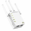 Picture of WiFi Range Extender, 1200Mbps Wireless Signal Repeater Booster, Dual Band 2.4G and 5G Expander, 4 Antennas 360° Full Coverage, Extend WiFi Signal to Smart Home & Alexa Devices?KW1200N02?