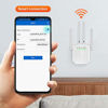 Picture of WiFi Extender - WiFi Repeater, WiFi Booster Covers Up to 2500 Sq.ft and 30 Devices, Up to 1200Mbps Dual Band WiFi Repeater with Ethernet Port, Wireless Signal Booster for Home