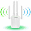 Picture of Wifi Booster - WiFi Range Extender 1200Mbps WiFi Repeater Wireless Super Signal Booster, 360° Full Coverage Up to 2500 sq.ft and 20 Devices, 2.4 & 5GHz Dual Band Internet Amplifier