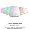 Picture of Ultrasonic Aroma Diffuser for Essential Oils | 175ml Cool Mist Humidifier Diffuser with Lights | 7 Color LED Light, 3 Soothing Sounds, Modern Design, BPA-Free | Make Lemonade Brand (Maria)