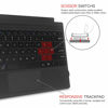 Picture of Keyboard Replacement Type Cover Trackpad Mouse for Microsoft Surface Pro 7 / 6 / 5 / 4 / 3 Ergonomic Portable Slim Wireless Bluetooth Rechargeable (with Backlit)