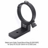 Picture of iShoot Lens Collar Support Compatible with Sony FE PZ 28-135mm f/4 G OSS SELP28135G, CNC Machined Lens Tripod Mount Ring, Bottom is ARCA Fit Quick Release Plate for ARCA-Swiss Type Tripod Ball Head