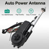 Picture of Anina Universal 12V Car Power Radio Antenna Fully Automatic Retractable Power Antenna Assembly Design for Am Fm Radio Antenna Mast Replacement Kit