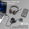 Picture of MAIRDI Bluetooth Headset with Microphone for PC, in-Built with Bluetooth Dongle for Computer, 40H Play Time, Wireless Headset for Work Office CallCenter Telephone Microsoft Teams Skype Conference