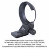 Picture of iShoot CNC Tripod Mount Ring, All Metal Lens Collar Support Bracket Compatible with Nikon AF-S NIKKOR 28-300mm f/3.5-5.6G ED VR Lens, Built-in ARCA-Swiss Fit Quick Release Plate for Tripod Ball Head