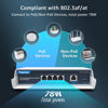 Picture of YuanLey 4-Port PoE Switch Gigabit- Waterproof Outdoor Ethernet Unmanaged Network Switch with VLAN Function, 78W Built-in Power, IEEE802.3af/at Support and Plug & Play, Ideal for Outdoor Use