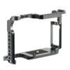 Picture of Topcine Camera Cage Compatible for Canon EOS 5D Mark II III IV DSLR Camera Case with Dual Cold Shoe Mount for Canon EOS 5D4 5D3 5D2 Camera Rig