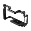 Picture of Topcine Camera Cage Compatible for Canon EOS 5D Mark II III IV DSLR Camera Case with Dual Cold Shoe Mount for Canon EOS 5D4 5D3 5D2 Camera Rig