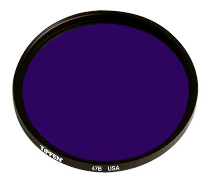 Picture of Tiffen 6747B 67mm 47B Filter (Blue)