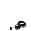 Picture of HYS Amateur Pre-Tuned Dual-Band VHF/UHF Dual Band NMO Antenna for 2m 70cm Mobile Radios W/Magnetic Base 5M(16.4ft) RG58 Cable PL-259 UHF Mag Mount