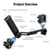 Picture of NEEWER Gimbal Sling Handgrip Compatible with DJI RS 2 RSC 2 RS 3 RS 3 Pro Handheld Stabilizer, Adjustable & Foldable Handle with Silicon Grip, Load Capacity up to 13.2lb/6kg, Ideal for Low Angle Shots