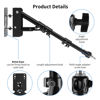 Picture of Selens Wall Mount Triangle Boom Arm 39.37inch/100cm, Ring Light Mount Support 180°Flexible Rotation for Studio Video Light, Monolight, Photography, Softbox, Reflector