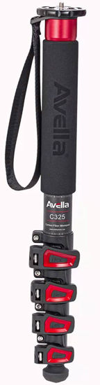 Picture of Avella 58 Inch Carbon Fiber Camera Monopod for Canon Nikon Sony Olympus Panasonic DSLR Camera