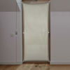 Picture of 36" x 80" Gray Door Holographic Rear Projection Screen with Mounting Hardware for Projecting Halloween Videos