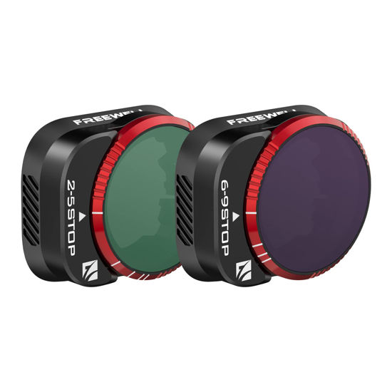 Picture of Freewell Variable ND VND2-5 Stop, VND6-9 Stop 2 Pack Run&Gun Camera Lens Filters Compatible with Mini 3 Pro/Mini 3