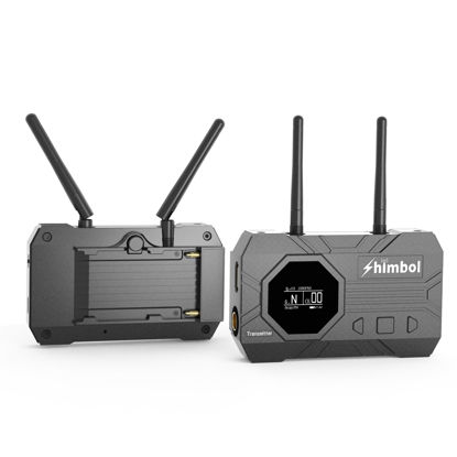 Picture of Shimbol ZO1000 Wireless Video Transmission System, USB-C UVC Capture,1080P HDMI SDI Transmitter and Receiver, 0.08s Latency, 1000ft Range, 1 TX to 2 RX monioring,for Live Streaming