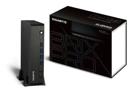 Picture of Gigabyte BRIX Pro GB-BSi5-1135G7 Barebone System - Ultra Compact - Intel Core i5 11th Gen i5-1135G7 Quad-core [4 Core]
