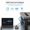 Picture of StarTech.com USB Crash Cart Adapter with File Transfer and Video Capture - Laptop to Server KVM Console - Portable & Rugged (NOTECONS02X)