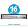 Picture of Night Owl 16 Channel BTD8 Series 16 Channel 4k DVR with 2TB Hard Drive Works with Select Night Owl Cameras