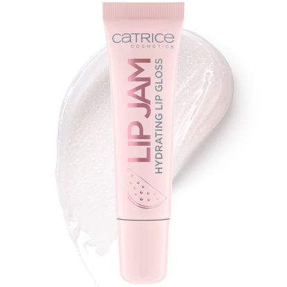 Picture of Catrice | Lip Jam Hydrating Lip Gloss | Moisturizing, Non-Sticky, Shiny Finish | With Shea Butter, Coconut Oil, & Mango Butter | Vegan & Cruelty Free (010 | You Are One In A Melon)